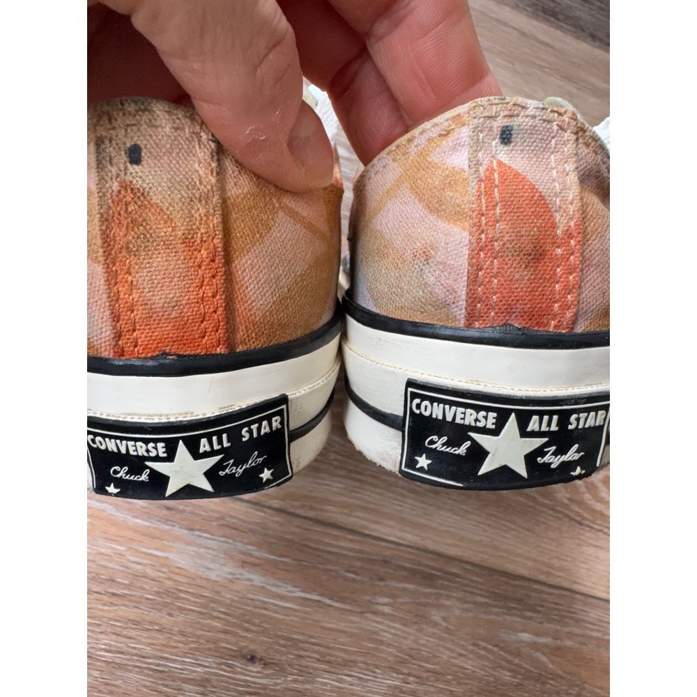 Converse All Star Chuck 70 Ox Womens‎ Sneaker Shoe Orange Blossom size 6.5 - Picture 3 of 7